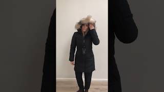 Pajar Queens Kvinde Real Fur Northern Outwear Sort