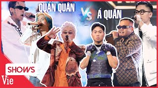 Quẩy cực mạnh với TOP 6 quán quân, á quân 3 MÙA RAP VIỆT | tổng hợp playlist bật mood