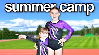 Our FIRST TIME at GYMNASTICS SUMMER CAMP! | Family Fizz