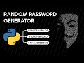 Random Password Generator in Python | Thatcodethough | Python Beginners Project