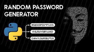Random Password Generator in Python | Thatcodethough | Python Beginners Project