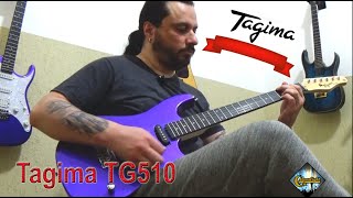 Review Moonlight - Guitarra Tagima TG510 TW Series * Escutem com o fone de ouvido *