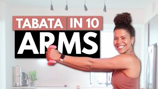Tone Your Arms Workout With Small Weights