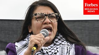 Rashida Tlaib Leads Press Conference Demanding Ceasefire After Michigan Protest