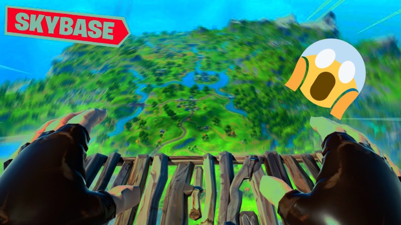 Skybase Challenge W Fortnite Youtube