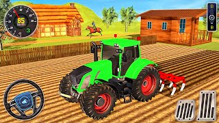 Real Tractor Driving Simulator - Grand Farming Walkthrough - Best Android GamePlay