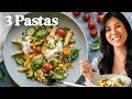 3 HEALTHY PASTA Recipes that Are Simple and Easy!