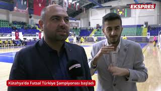 Kütahya’da Futsal Türkiye Şampiyonası başladı