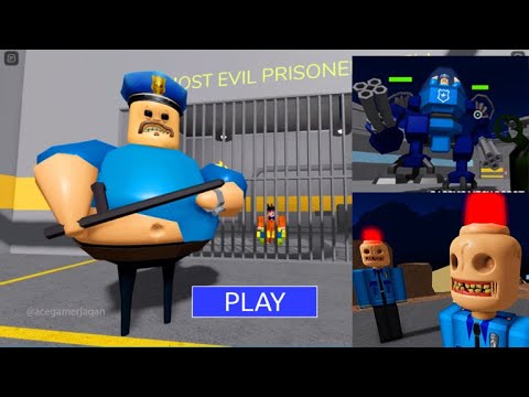 Can We Escape Barry's Prison? BARRY'S PRISON RUN! Obby - YouTube