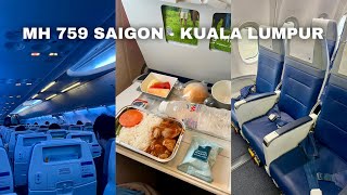 NEW CABIN MALAYSIA AIRLINES SAIGON - KUALA LUMPUR