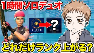 アンリアルの男が1時間ソロデュオでリロードランクをした結果…【フォートナイト】