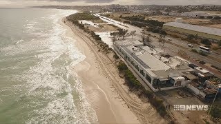 Port Beach Erosion | 9 News Perth