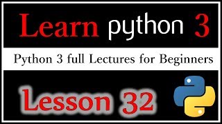Iterating Multiple Lists Using the Zip Function - Learn Python 3 Lesson 32