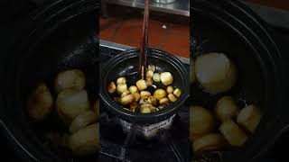 Coconut braised mushrooms