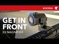 Change your view on side-flip magnifiers: Monstrum Ghost 2x