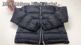 Dior Oblique Down Jacket full  Review