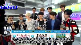 [SubsForELF] [Vietsub]150719 SuJu SBS Inkigayo Full Cut