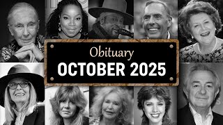 Obituary: Famous Faces WE LOST in October 2025