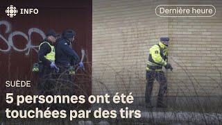 Fusillade dans une école en Suède | D'abord l'info