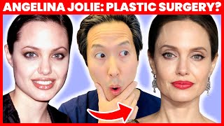 ANGELINA JOLIE Plastic Surgery Transformation - Cosmetic Surgeon Reacts!