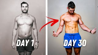 Realistic 30 Day Shred Challenge Timelapse