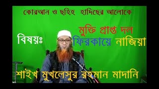 কোরআন ও ছহিহ হাদিছের আলোকে  জেনে নিন ।মুক্তিপ্রাপ্ত দল বা  ফিরকায়ে  না\