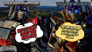 The difference between Bayverse and Capleverse Optimus | Why they have a different attitude?