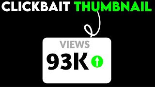 Clickbait Thumbnail kaise banaye 😎YouTube THUMBNAIL Kaise Banaye | Thumbnail Kaise Banaen |Thumbnail