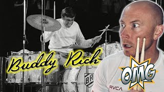 Drummer Reacts To - BUDDY RICH INSANE DRUM SOLO FIRST TIME HEARING