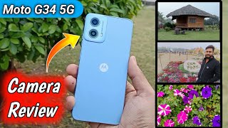 moto G34 5G Camera Review with Photo and Video | Camera Features Tricks ⚡⚡ in हिंदी।