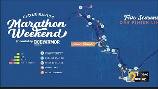 Cedar Rapids businesses prepare for thousands ahead of Sunday marathon