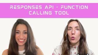 OpenAI Responses API - Function Calling Tool