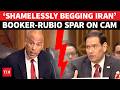 ‘Just Made Iran Stronger’: Rubio Vs Booker In Huge SHOUTING MATCH Amid Fiery Senate Hearing