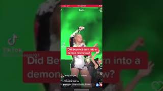 Beyonce Turn Into A Demon On Show