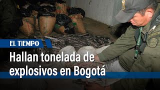 Encuentran tonelada de explosivos escondida en Los Mártires | El Tiempo