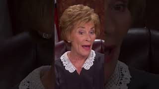 Don't open your mouth in Judge Judy's court! #judgejudy #shorts