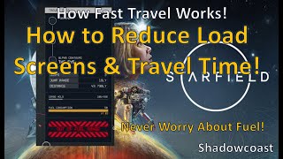 How Fast Travel Works in Starfield! Do NOT use the Starmap!!!