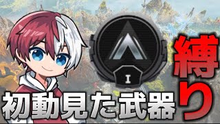 初動見た武器縛りソロマス / 生きてるだけで偉い【APEX】