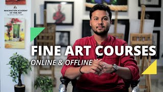 Career in Fine Art | Professional Course | Degree , Diploma , Sketching , Short term , Hobby Corses