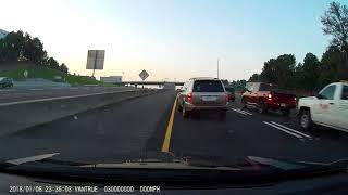 HOV Lane Close Call 8/12/19