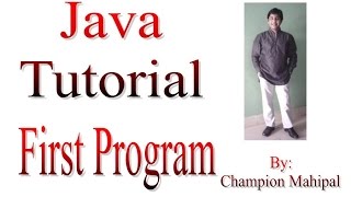 Java Language Tutorial 2 First Program System out println and difference between print and println