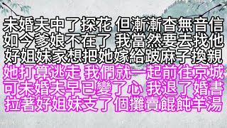 未婚夫中了探花，但漸漸杳無音信，如今爹娘不在了，我當然要去找他，好姐妹家想把她嫁給跛麻子換親，她打算逃走，我們就一起前往京城，可未婚夫早已變了心，我退了婚書，拉著好姐妹，支了個攤，賣餛飩羊湯