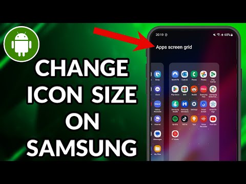 How to Change Icon Size on Samsung