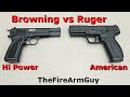 Browning Hi Power vs Ruger American - TheFireArmGuy