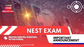 NEST Exam Detail | NISER, UM-DAE CEBS, BARC - All You Need to Know! #BoxOfCodes #NESTEXAM #IIT #JEE