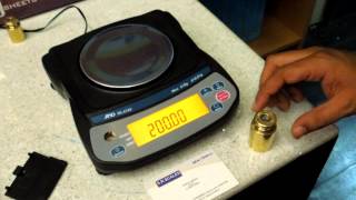 A&D EK V Calibration