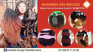 Mèches: Démarres ton business à partir de 50.000 f #mèches #nigeria #business #devenirriche #Chine