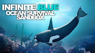 BE ANYTHING In This Ocean Sandbox Survival Game Infinite Blue !