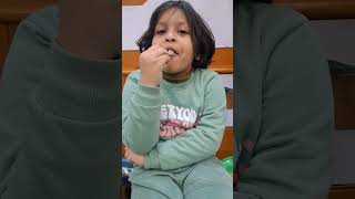 Cute baby chocolate 🍫 kha rahi h shorts #viral