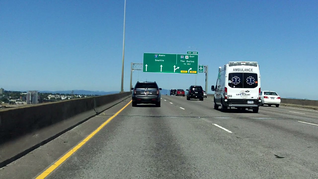 Interstate 5 - Oregon (Exits 298 To 302) Northbound - YouTube